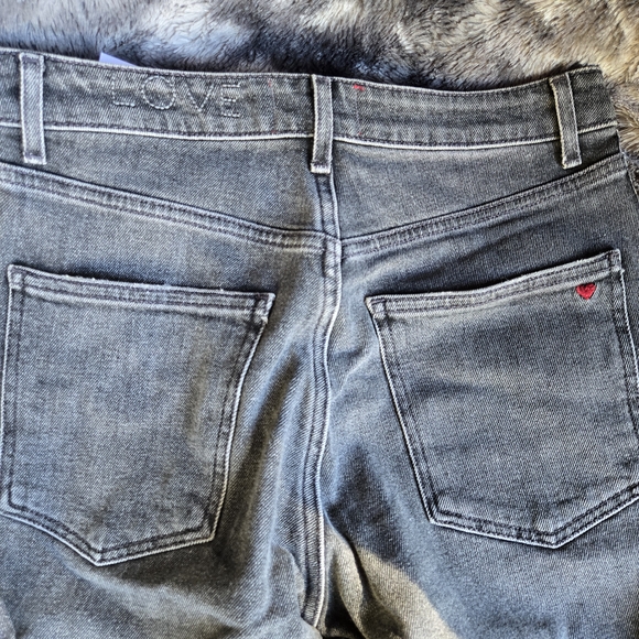 Sundry High-Rise Skinny Jeans with Leopard Side Trim – Size 29 - Picture 10 of 11